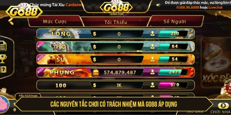 Chơi Có Trách Nhiệm Tại Go88 Và Cá Cược An Toàn Go88 khuyến khích thành viên chơi có trách nhiệm