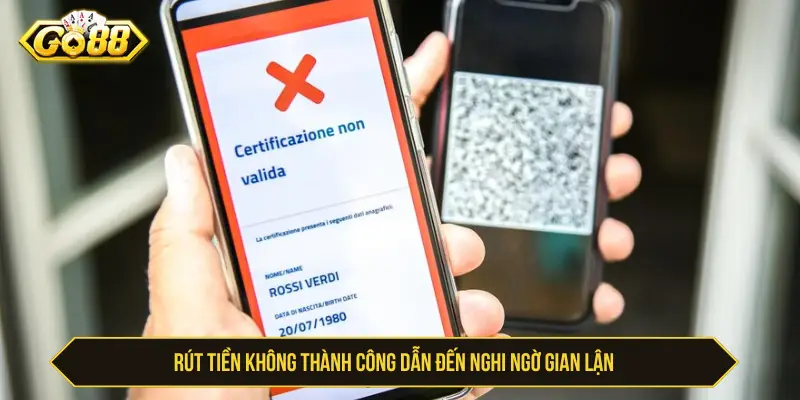 Go88 Có Gian Lận Không? Đánh Giá Công Tâm Từ Cược Thủ Rút tiền không thành công dẫn đến nghi ngờ gian lận